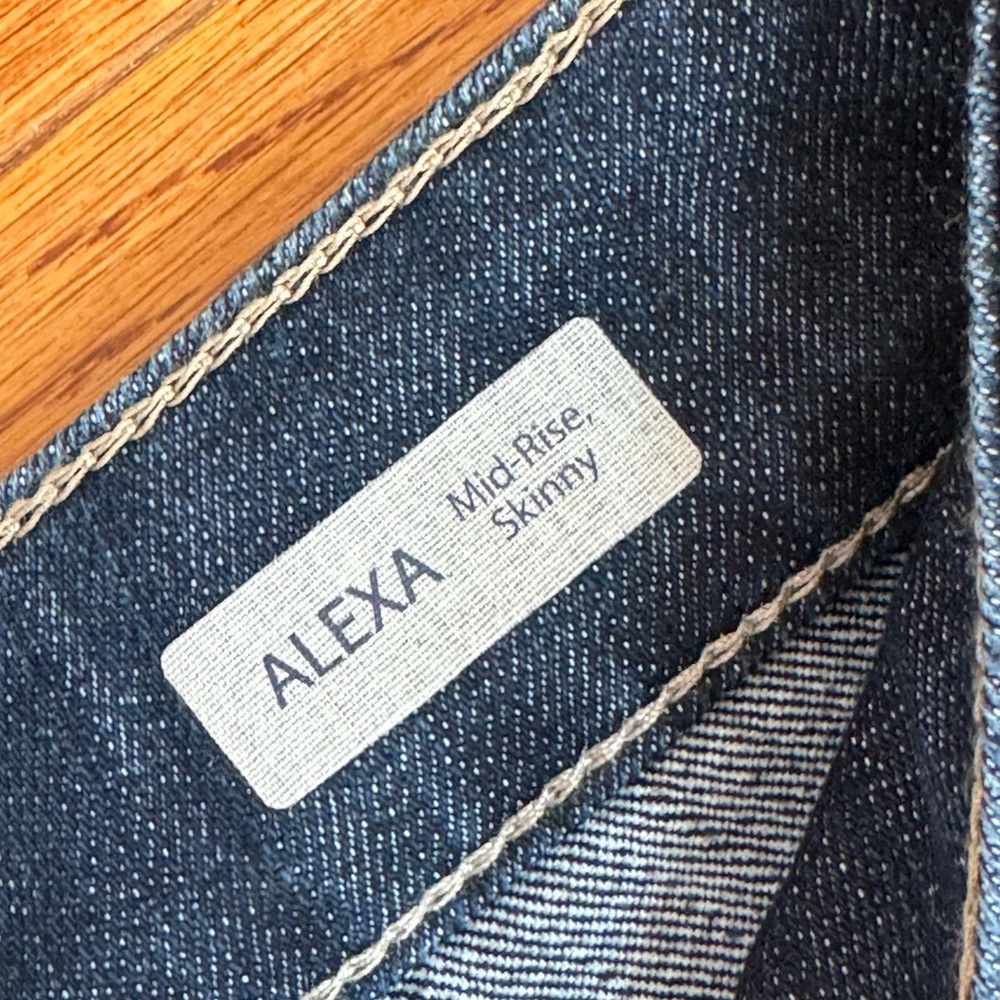 New! Mavi Jeans Alexa Mid-Rise Skinny - Picture 5 of 9